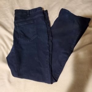 Lane Bryant Dark Wash Low-Rise Boot Cut Jeans